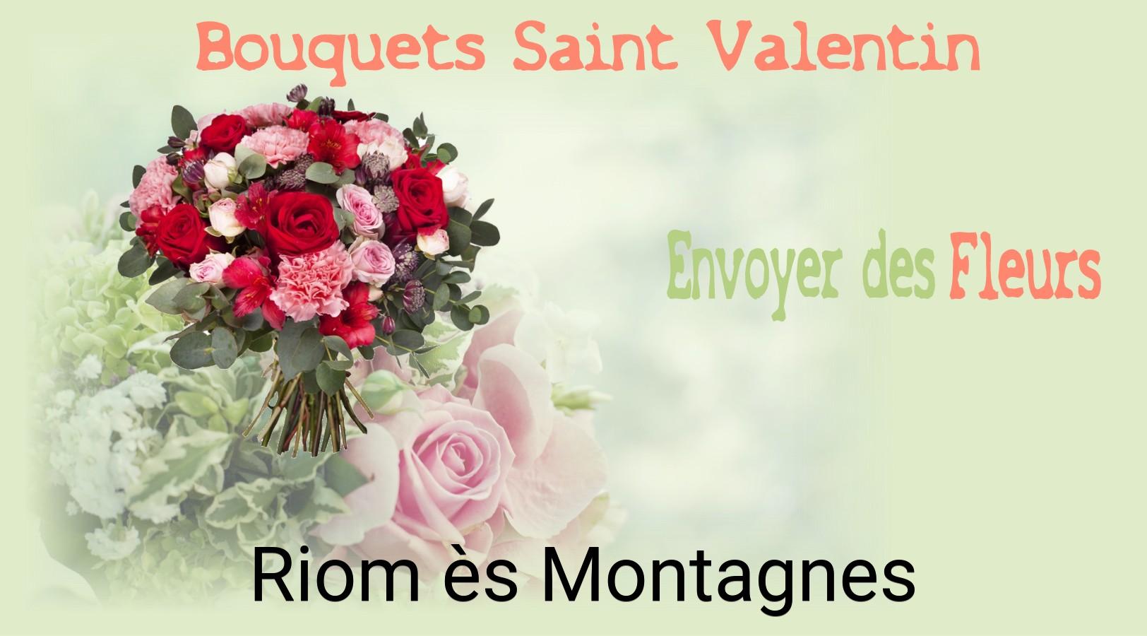 Roses de Saint-Valentin livrées à Riom-ès-Montagnes